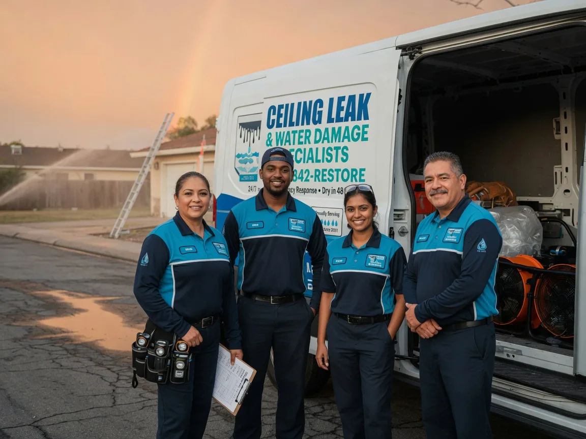 Ceiling Leak Cleanup company in East Otis, MA